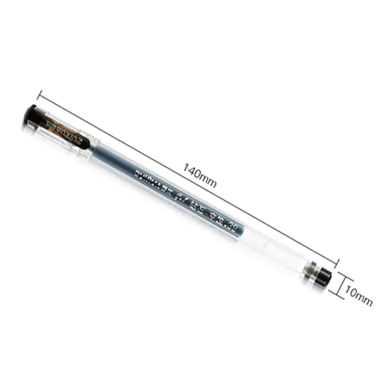 Gel Pens 6 Pcs/Set 0.38mm Large-capacity Ink Diamond Tip Refill Exam Signing Writing School Office Supplies