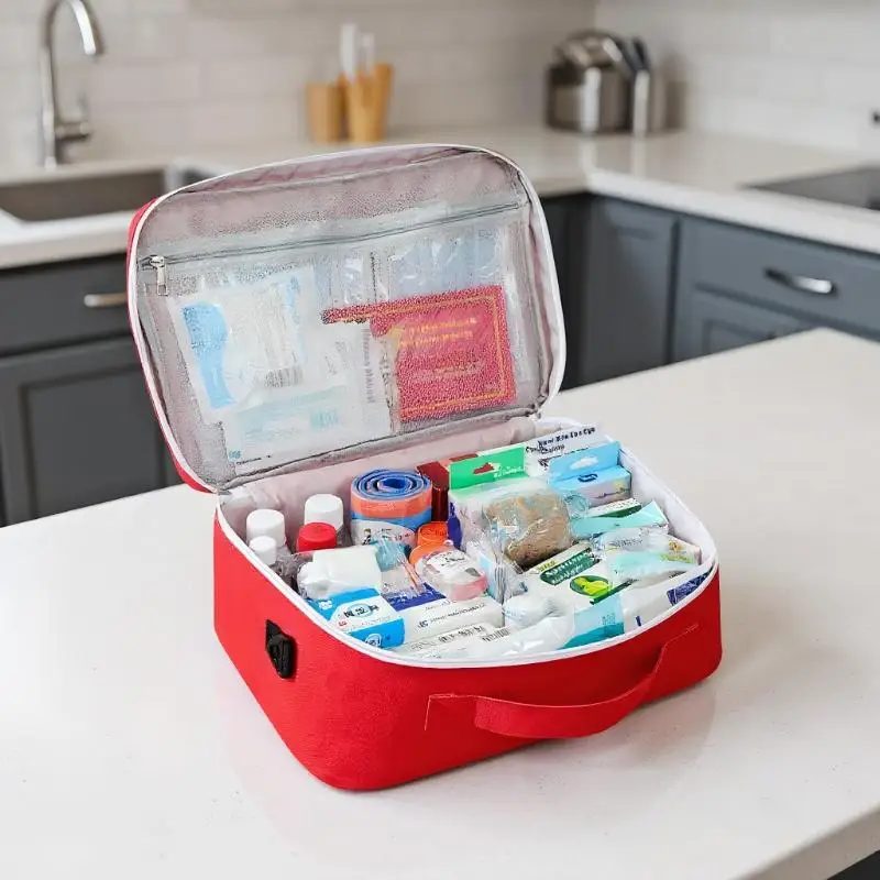Large Capacity Portable Medical First Aid Travel Bag