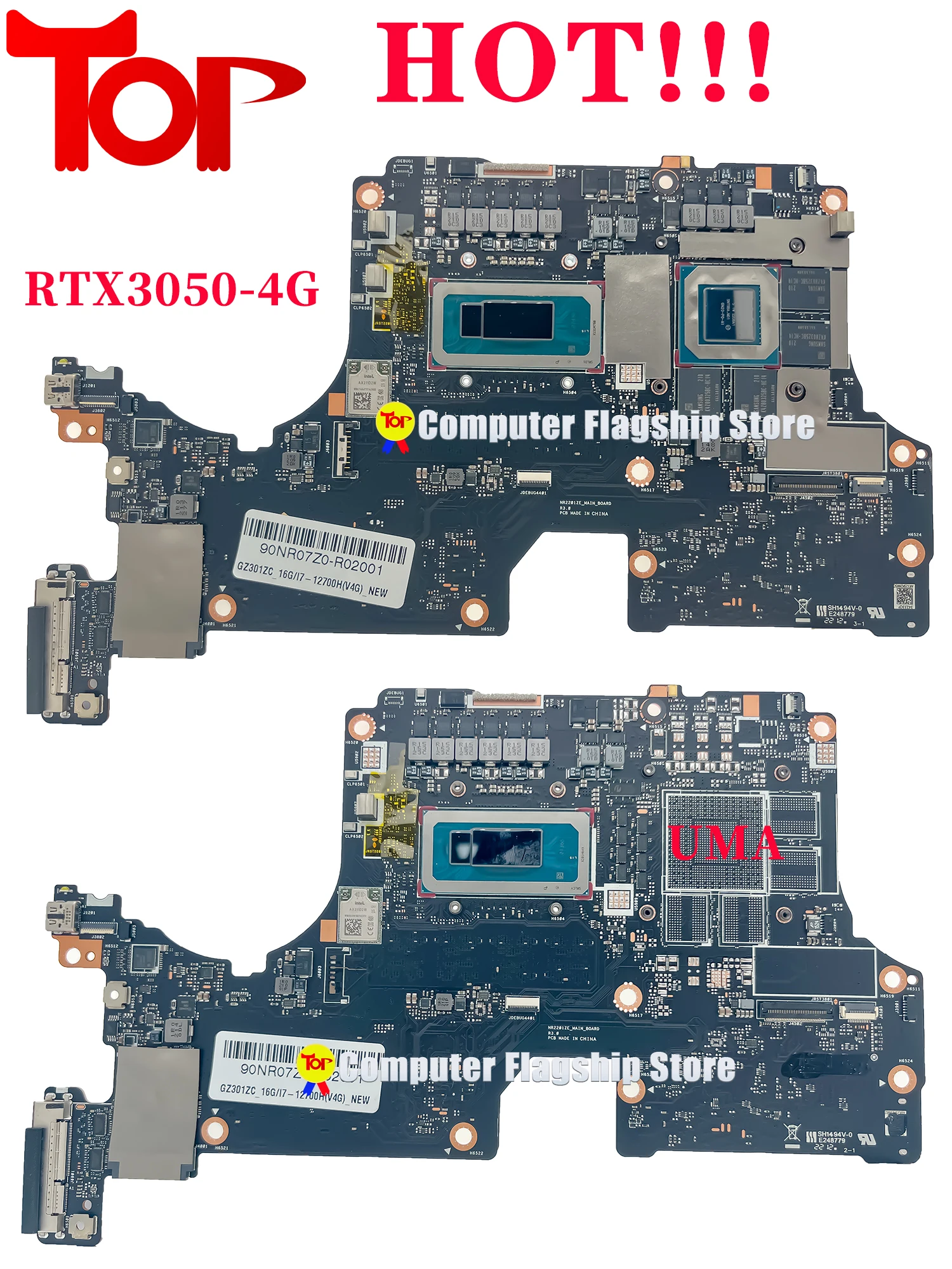KEFU GZ301ZC Laptop Motherboard For ASUS ROG Flow Z13