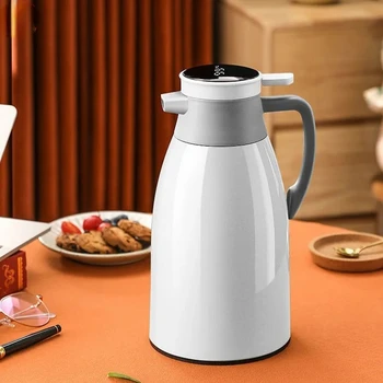 Xiaomi 2L café Thermos affichage numérique flacons sous vide grande capacité bouteille d'eau chaude ménage Thermos café thé bouilloire 1