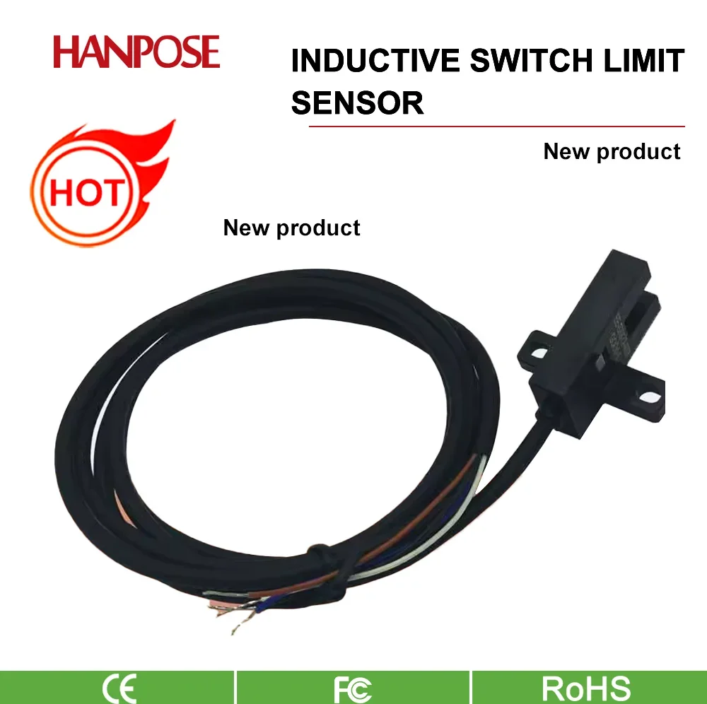 EE-SX672-WR U자형 슬롯 광전 스위치, 유도 스위치 리미트 센서 NPN 상시 개방 및 상시 폐쇄 조절 가능