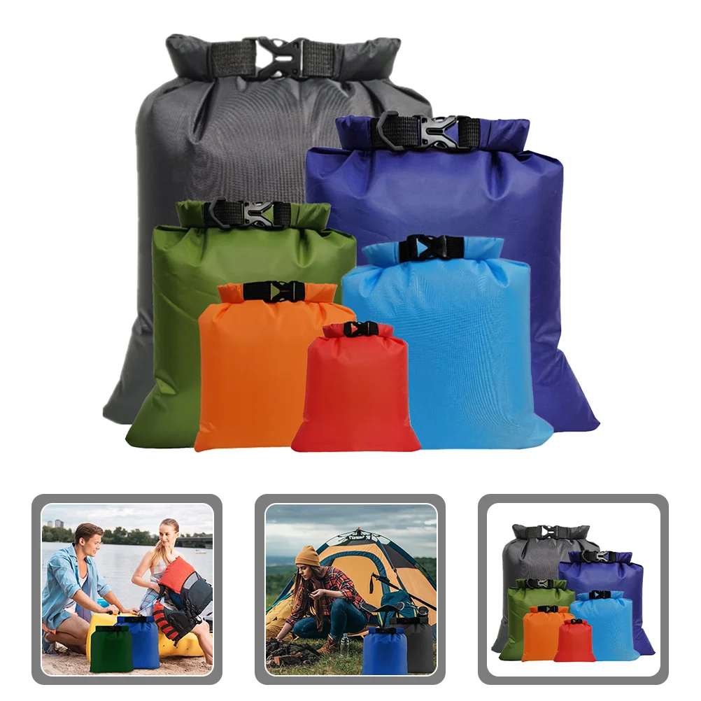 

Outdoor Waterproof Bag Resistant Storage for Camping Dry Backpack Wet Floating Pouch Important Thing Bags