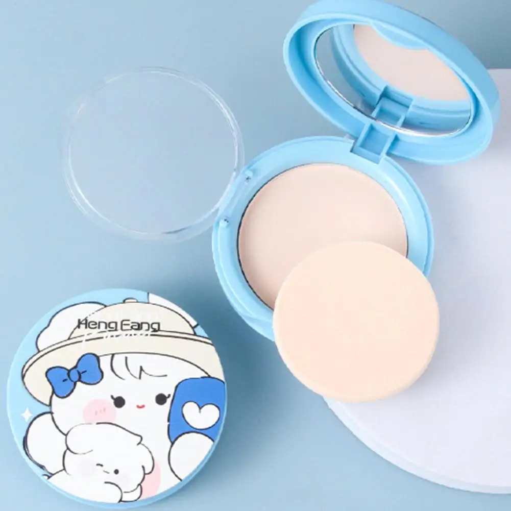 

Oil Control Makeup Powder Waterproof Moisturizing Lasting Concealer Nature Press Powder Breathable Brighten Loose Powder Se Y1J7