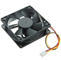 3Pins 12V PC CPU Host Chassis Computer Case IDE Fan Cooling Cooler 80mm 7 Blades Noiseless Desktop PC Fans Cooling Fan