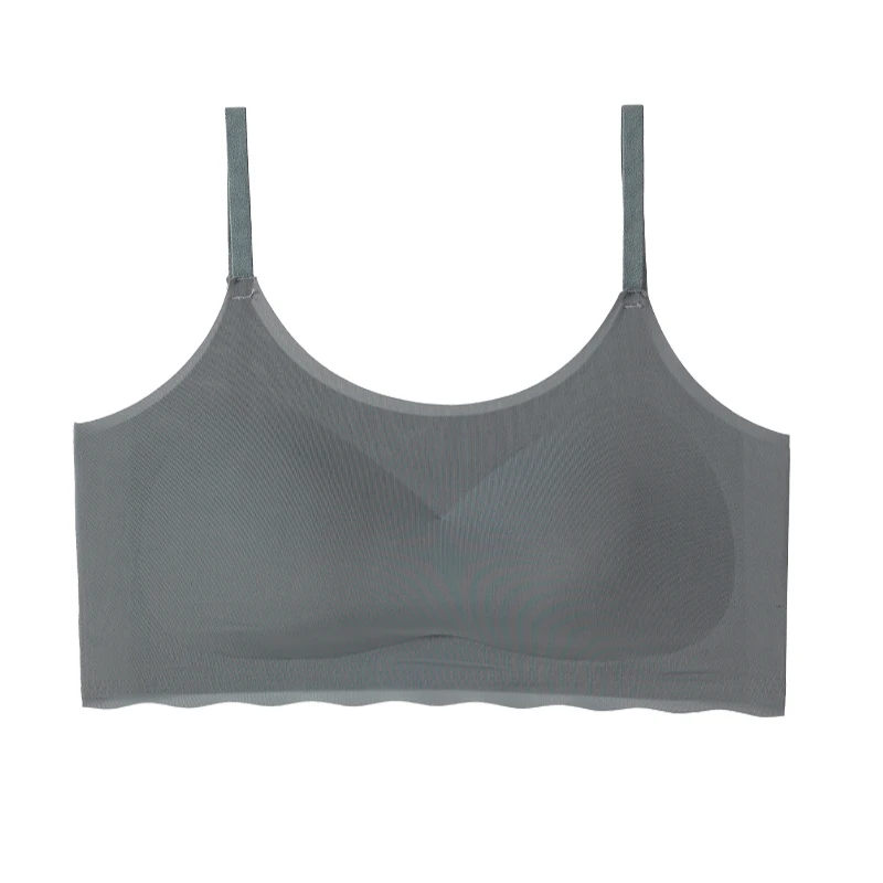 Women Seamless Bra Padded Vest Bras Push Up Underwear Comfort Sleep Top Thin Lingerie Lady Bralette Adjustable Shoulder Strap ﻿