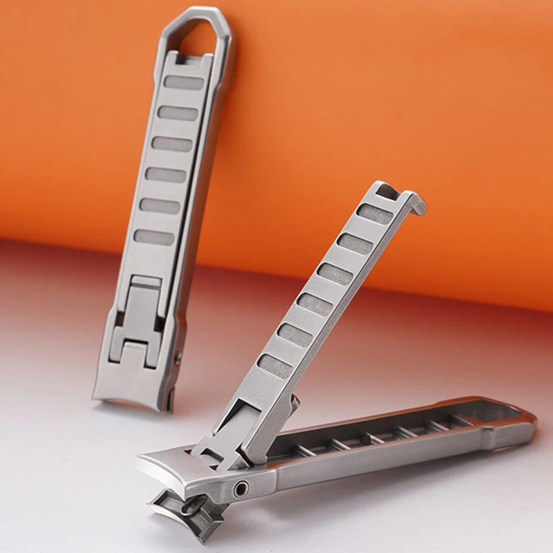 Ultra Thin Nail Clippers Collapsible Portable Travel Fingernail