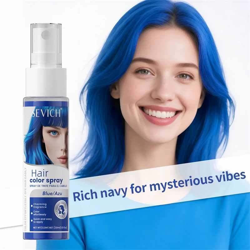 צבעי שיער זמניים לצביעת שיער בחג המולד קרם זמני לצביעת שיער מיידית גירסה טבעית צבע שיער צמחי סגול ירוק