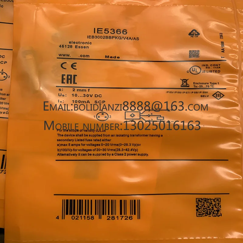 

New proximity switch sensor IE5366 IE5266 IE5367 IE5257 In stock