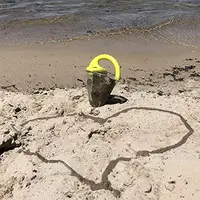 Children's Outdoor Beach Toys Funny Beach Funnel Toy Mold Storage Sand Digging Tool Gift Children's Sand Toys 2