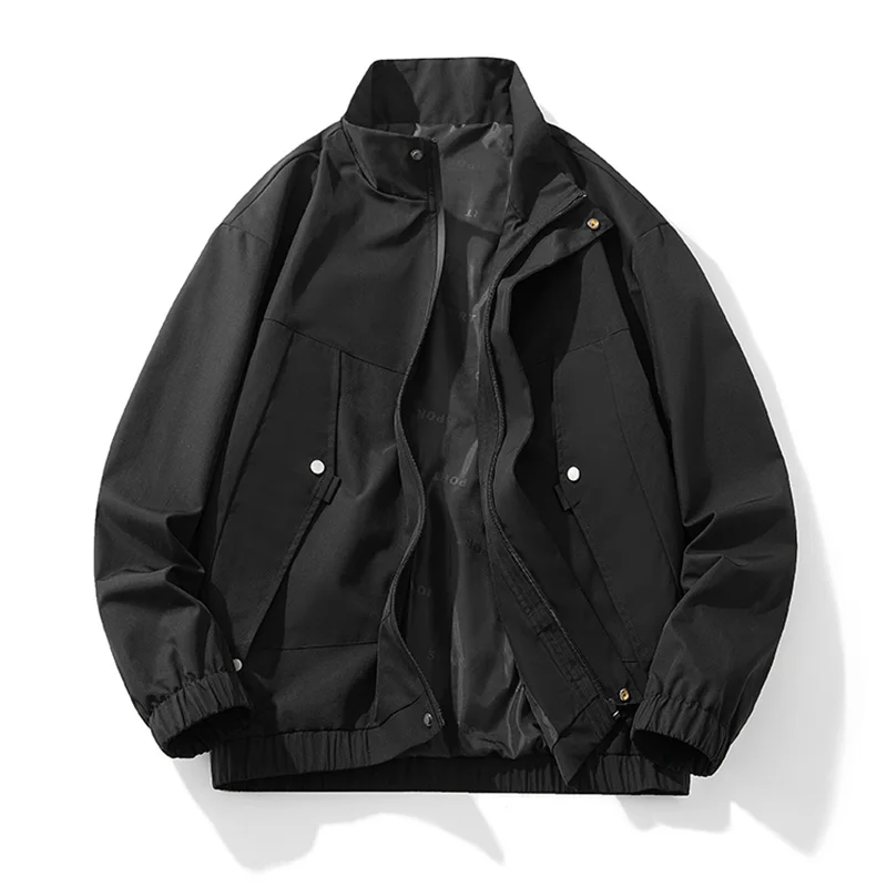 SpringandAutumnPaymentMensJackets2023BaseballUniformTrendofLoosefittingCasual