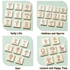 Montessori Calendar Planner Board Kids Visual Schedule Good Habits Training Games Time Concept Parish Teaching Aids Wooden Toys 4