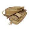 Tactical IWB Concealment Pistol Pouch Gun Holster Molle Shoulder Strap Hunting Pockets For Glock 43 17 1911 19 Taurus G2C HK USP 3