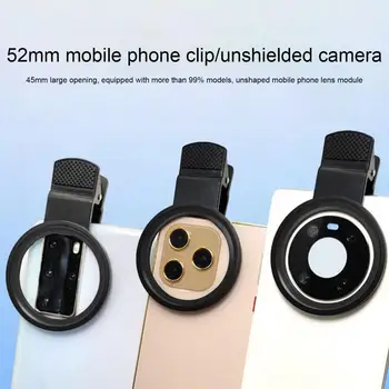 렌즈 필터 전문 블루 라이트 여과 클립 수족관 물고기 탱크 전화 카메라 필터 전화 액세서리