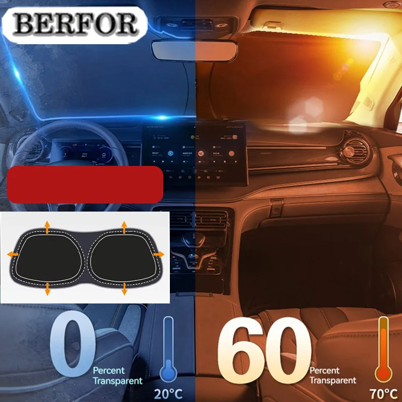 For Volkswagen VW Golf 7 MK7 MK7.5 GTI R GTE GTD-Car Nano-Insulat Windshield Sunshade Front Window Sun Shade Visor