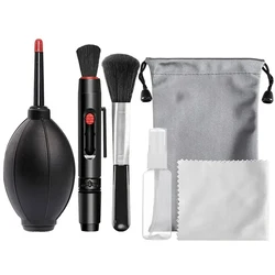 Digital Camera and Laptop Cleaning Kit with Air Blower and Lens Cloth (6PCs)