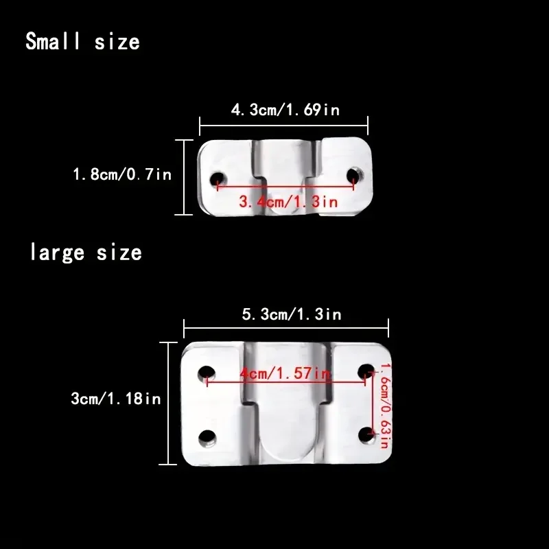 2Pcs Interlock Hanging Buckle Flush Mount Bracket Furniture Connector Wall Picture Frame Hanger Display Photo Frame Hooks picture frame hangers