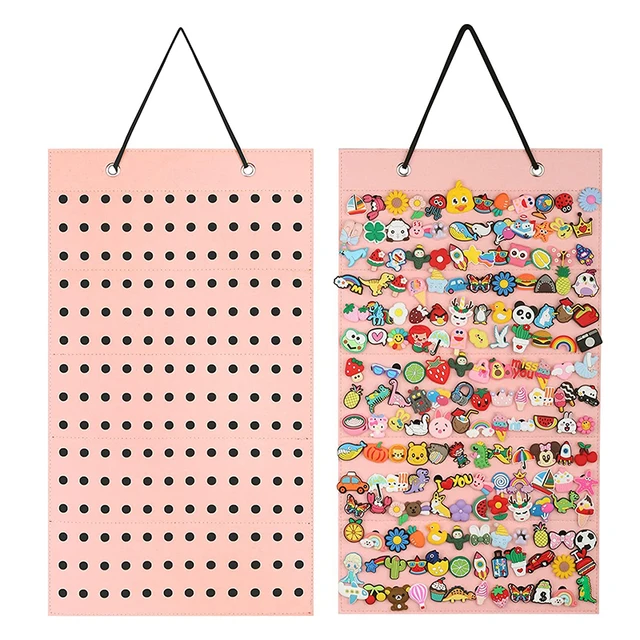 Espositore Da Parete Per Spille E Badge | 106,5x30 Cm | In Feltro | Organizzatore Per Collezioni