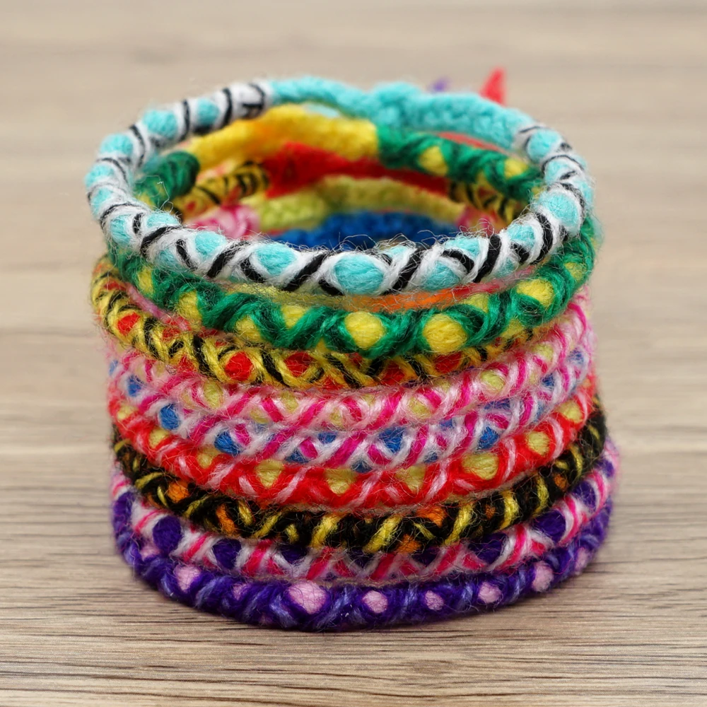 Go2boho Hippie Wrap braccialetti dell'amicizia per bracciale