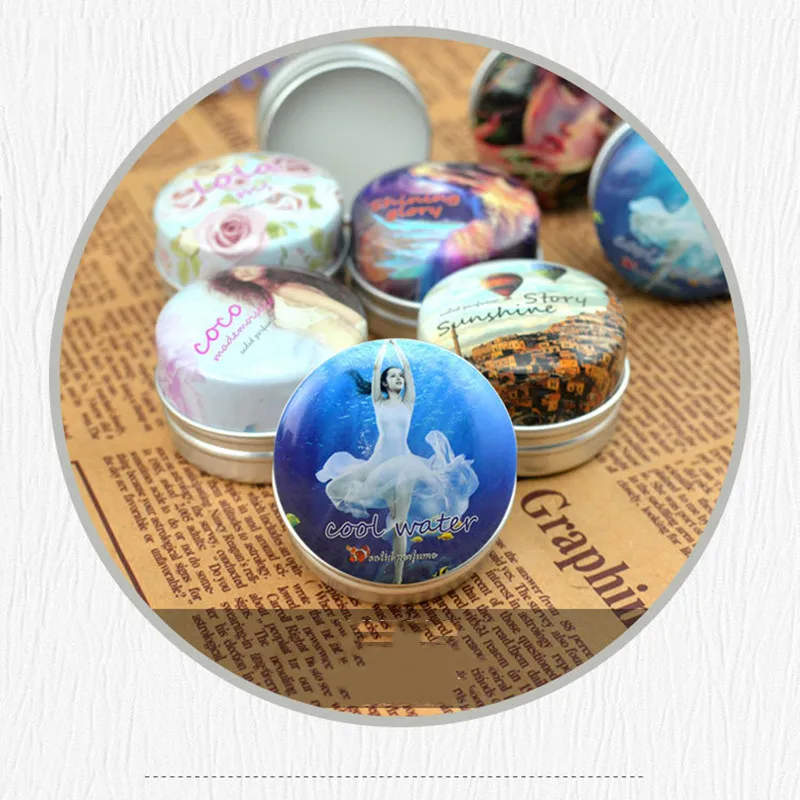 NEW Fashion 1PC Magic Solid Perfume 18 Kinds of Fragrance Alcohol-free Solid Perfumes And Fragrances Deodorant Fragrance