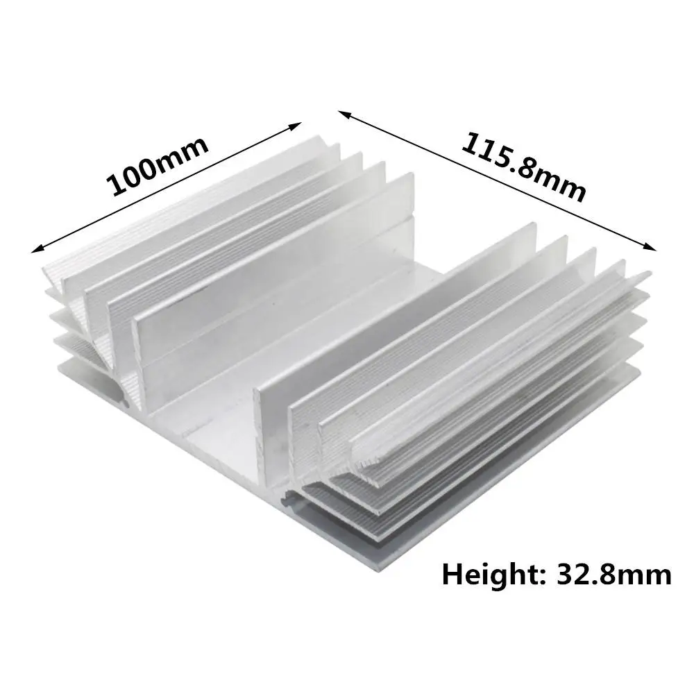 Extruded Aluminum Heatsink For Thermoelectric Cooler Peltier Effect