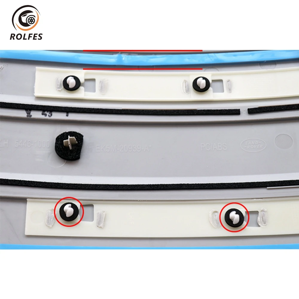 Car Stickers For Land Rover Range Rover Vogue L405 2013- ABS Chrome Side Door Fender Air Vents Outer Trim Decorative