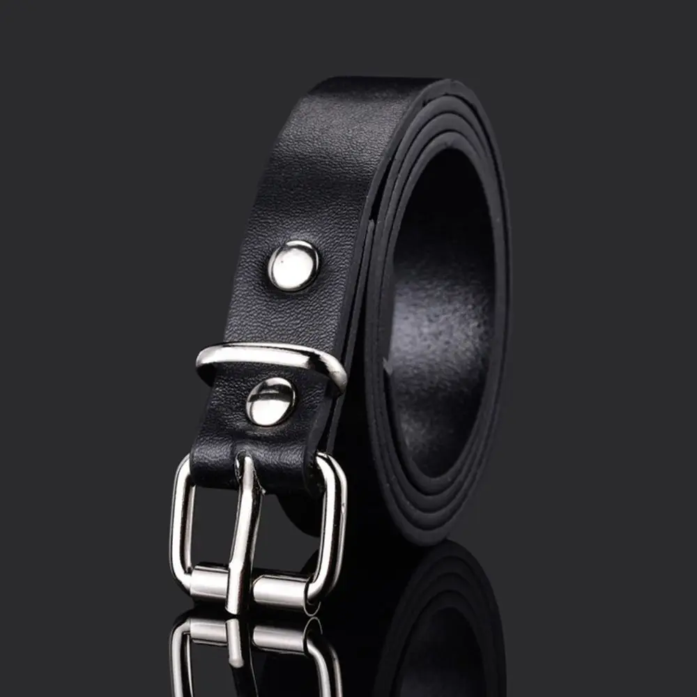 Kinder PU Leder Gürtel Jungen Mädchen Kind Taille Strap Bund Metall Schnalle Für Jeans Hosen Hosen Kleid Verstellbaren Gürtel – Detail 13