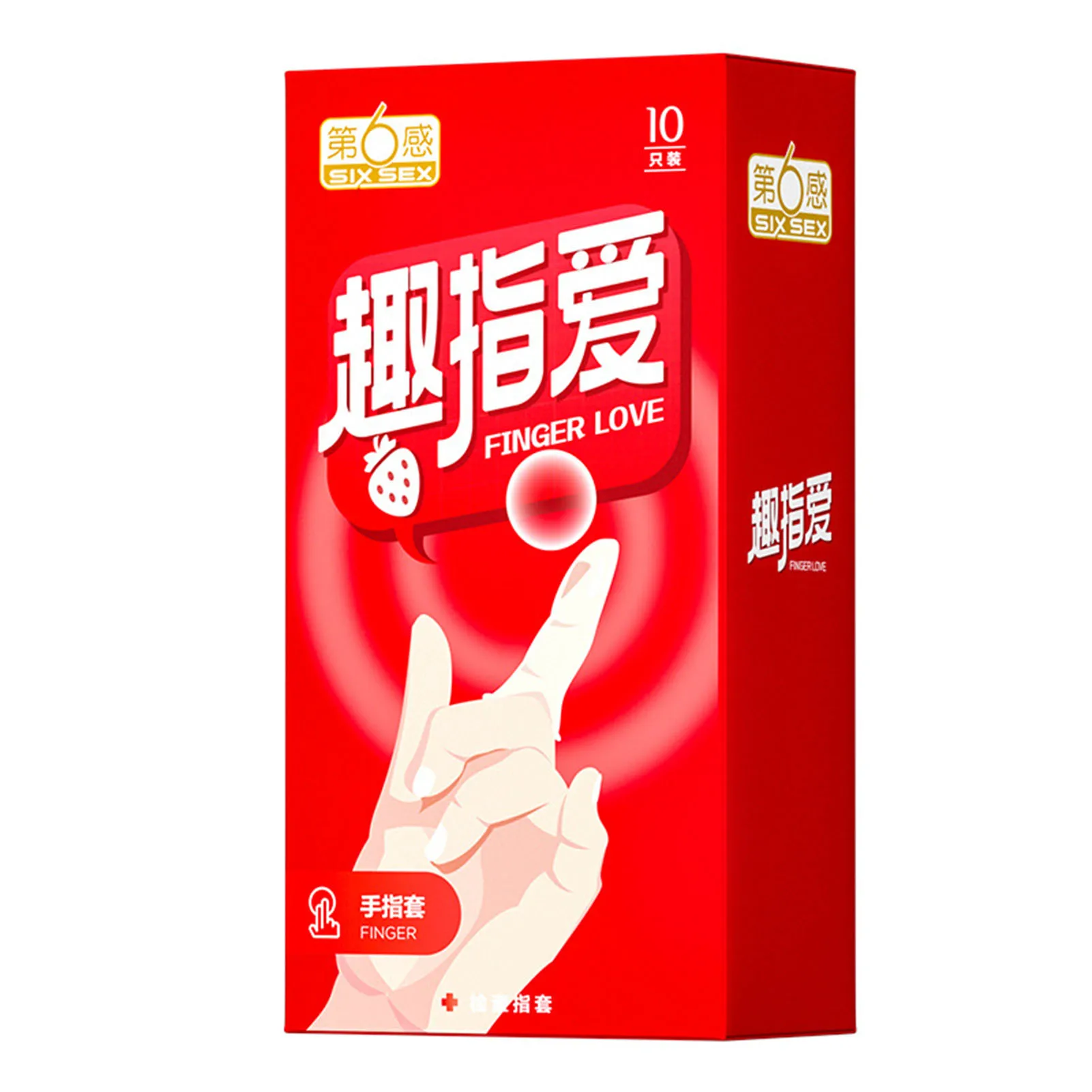 10pcs Finger sex sleeve for men sex toys Natural Latex Finger cover G Spot Stimulator Exciter for women Adult supplies
