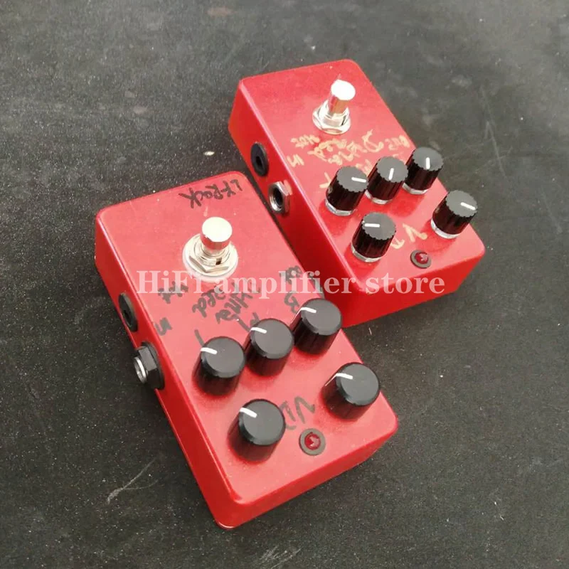 

LY-ROCK dynamic red 5K distortion rock stompbox pedal, suitable for solo rhythm, rock, pop, etc.