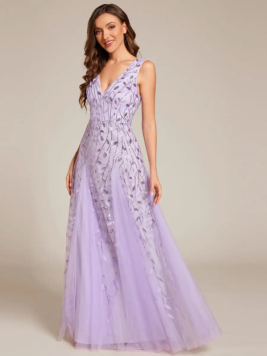 green emerald velvet dress Elegant Light Blue Pretty Sequin Dress - Chiffon Dress with Embellished Bodice