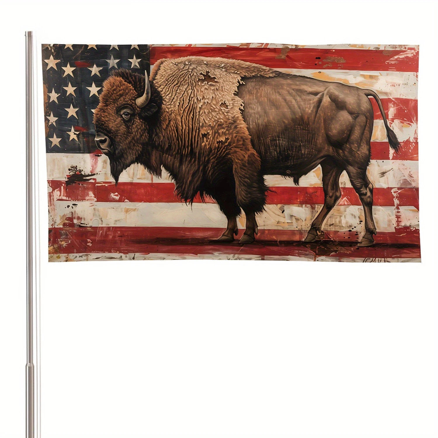 Original Minnesota State Flag | Telescoping Flagpoles