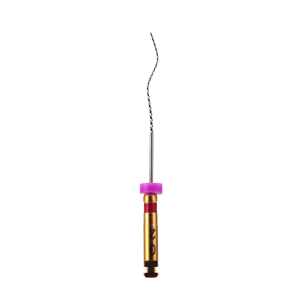 EASYINSMILE 4Pcs Dental Endodontic X3-MAX NITI Endo Files Root Canal Cleaning Rotary Finisher Files Instrument 25mm