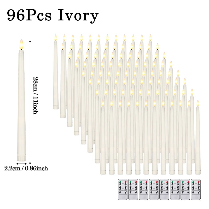 Ivory 96Pcs