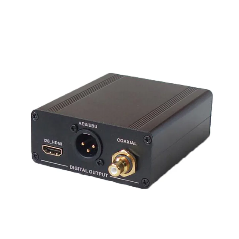 

Bluetooth 5.0 aptx HD audio receiver USB digital interface to optical fiber AES coaxial HMDI output decoding T1722