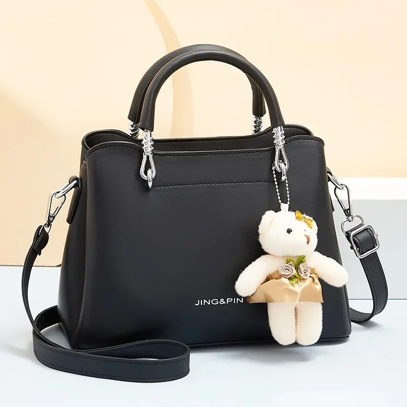 

Bags For Women 2024 Handbags Leather White Female Shoulder Bag Ladies Mujeres Ladies Hand Bags Handbags For Women