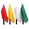 Professional Referee Flags - Waterproof Linesman Flags w/ Anti-Slip Grip for Football Rugby & Sports Matches (500D Polyester) 3