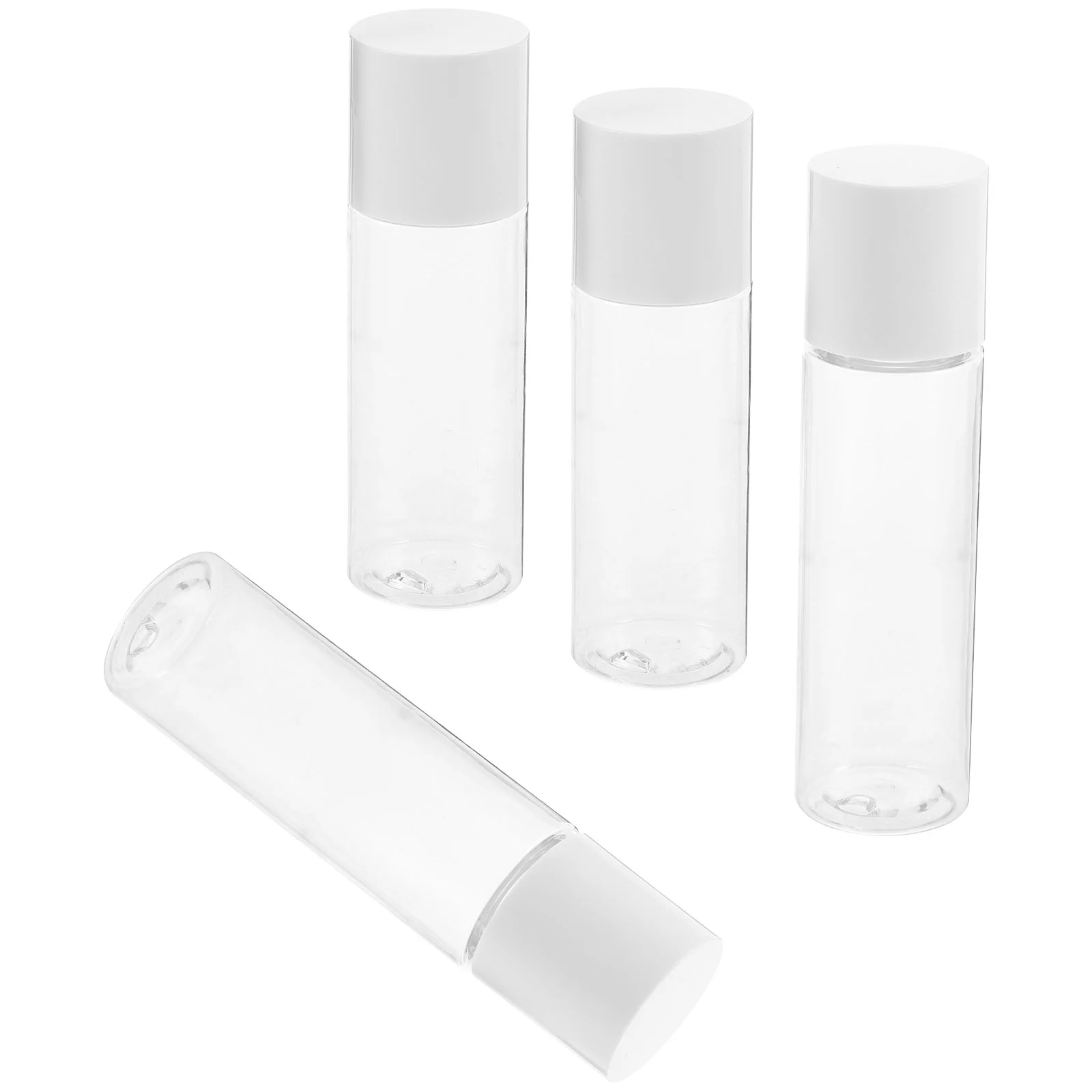 

4 Pcs Bottle Travel Bottles for Toiletries Toiletry Lotion Container Shampoo The Pet Containers