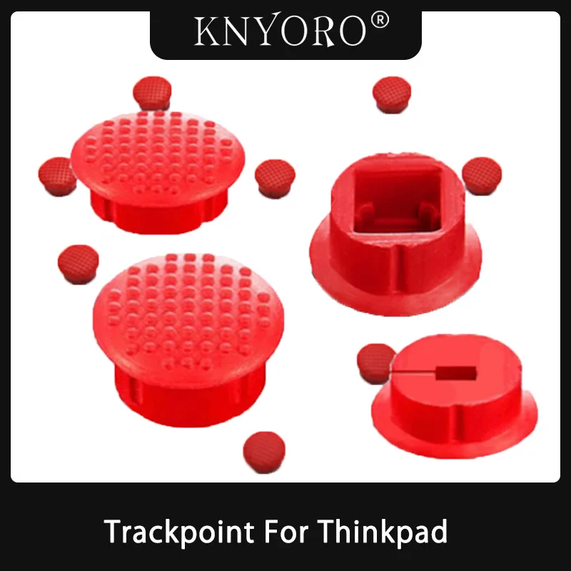 3Pcs Trackpoint Red Cap Per Lenovo Thinkpad X / T/E/L/P / Yoga Laptop Gomma Mouse Pointer Cap Tastiera Trackstick Guide