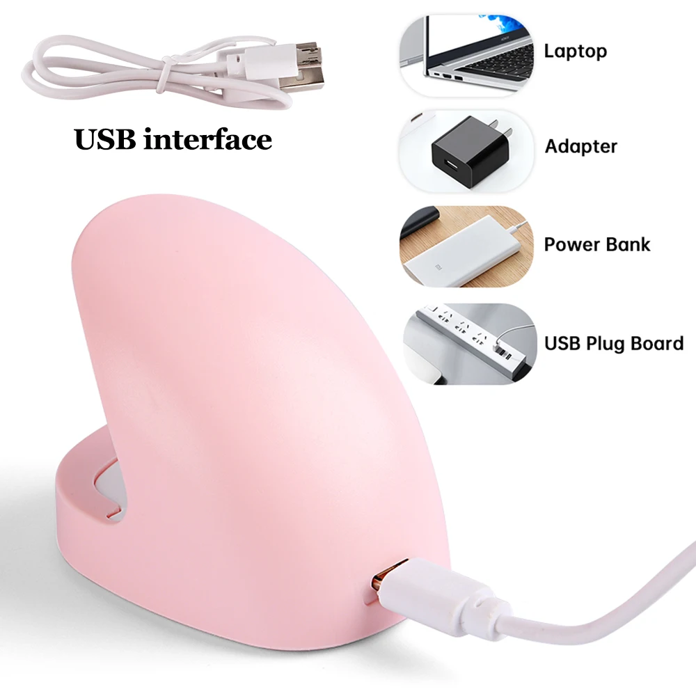 Lampara led uñas Secador de uñas de Botón Táctil Sensor Automático de  infrarrojos Secador de Uñas 6W Lámpara LED UV Profesional Maquillaje Uñas  con Temporizador (Rosa) LingWen