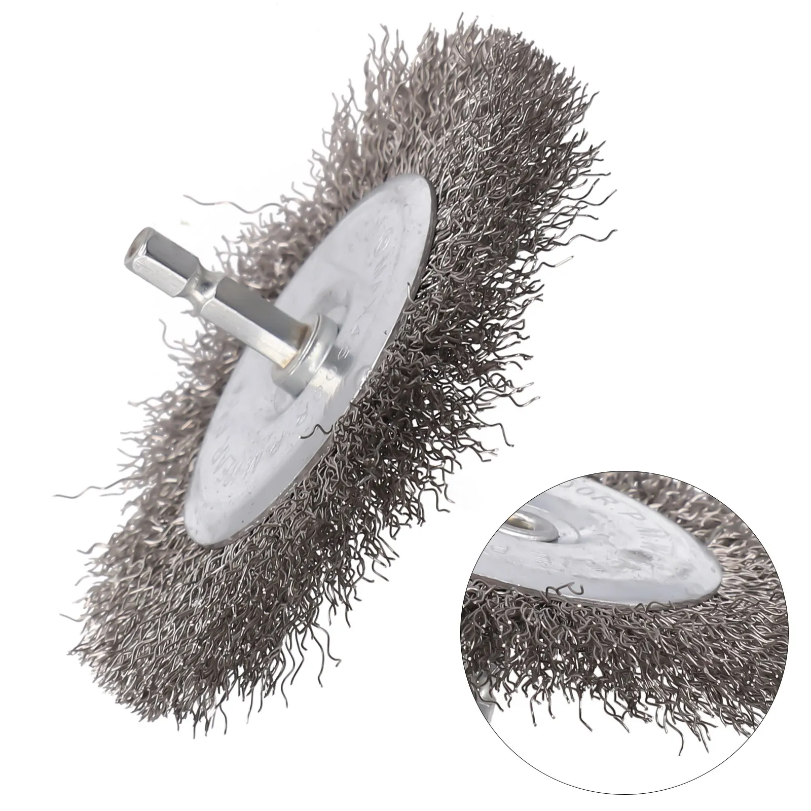 

High Performance Wire Wheel Brush Set For Drill 4inch 100mm Carbon Steel Crimp Wire Ensures Optimal Cleaning Results