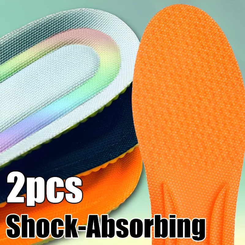 

Soft Insole for Shoes Sport Running Deodorant Inserts Shock-Absorbing Insoles for Feet Arch Support Template Man Women Shoe Sole