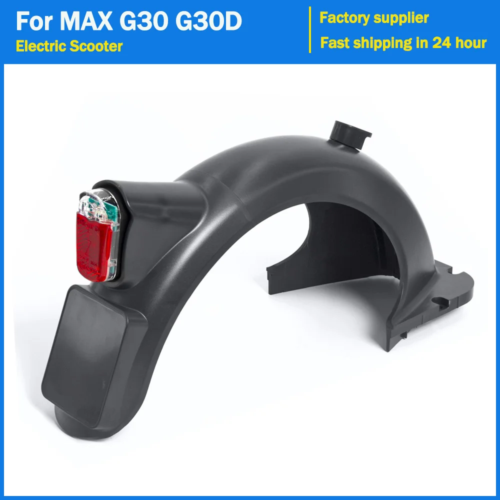 Guardabarros Trasero Con Luz Para Segway Ninebot F30 - ABS, Plug And Play