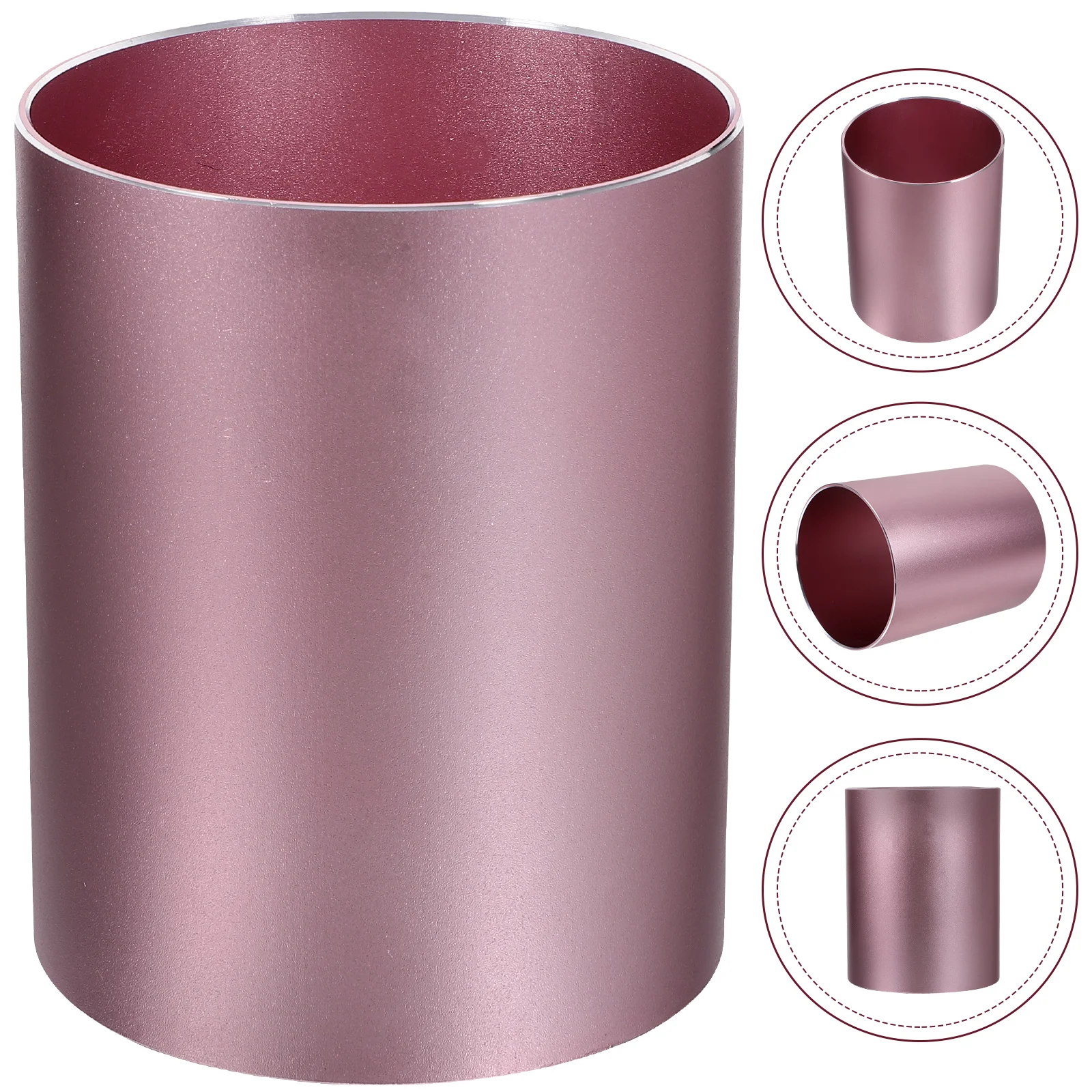 

Pencil Holders for Desk Storage Bucket Metal and Organizer Classroom Office Stationery