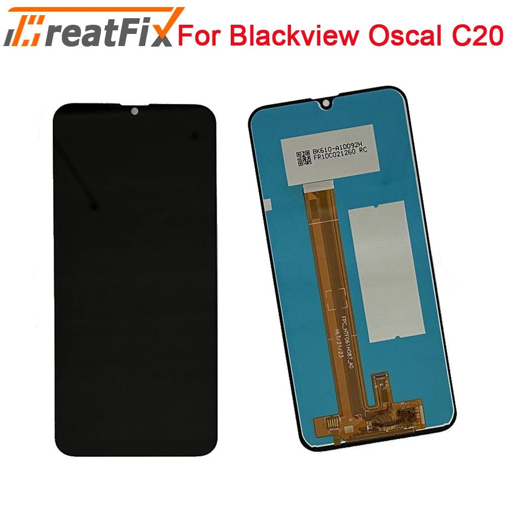 Testato Originale Per Display Lcd Blackview Oscal C20 + Sostituzione Gruppo Touch Screen Per Sensore Lcd Oscal C20 Pro + Colla