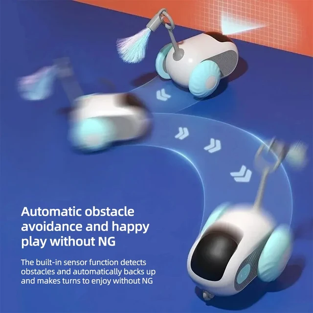 Smart Interactive Cat Toy Car 4