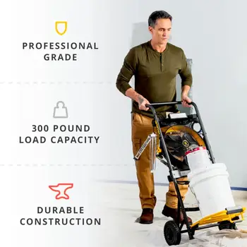 Capacity Hand Truck 5-in-1 Mobile Workshop with Integrated 3-Speed Fan and LED Light 6