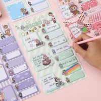 220 Sheets Labubu Sticky Notes Set 11 Kawaii Designs 80 GSM Paper  Self-Adhesive Memo Strips for Office School Planner Journal 1