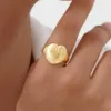 Vnox Stainless Steel Snake Rings For Women Men Animals Or Heart-shaped Elements New Design Open Ring Fashion Jewelry Female Gift 3