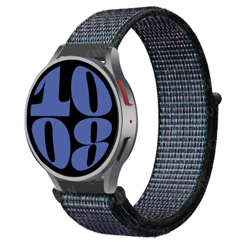 Versatile Nylon Loop Strap Bracelet, 22mm/20mm Adjustable Band