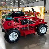 Customized Slopes Grass Cutting Machine Tractor Mowers Robots Track Grass Mover