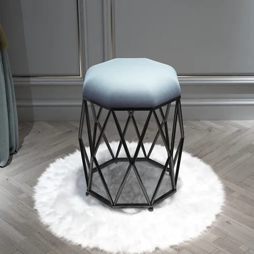 Manicure Makeup Soft Chair Nordic Ins Dressing Stool Home Furniture Shoe Changing Stools Living Room Ottomans Vanity Chair